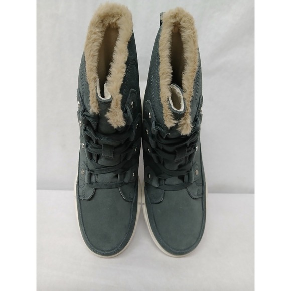 Sorel Women's Explorer Next Joan Waterproof Boots NL5031-028 Gray White Sz 8 - Picture 6 of 9